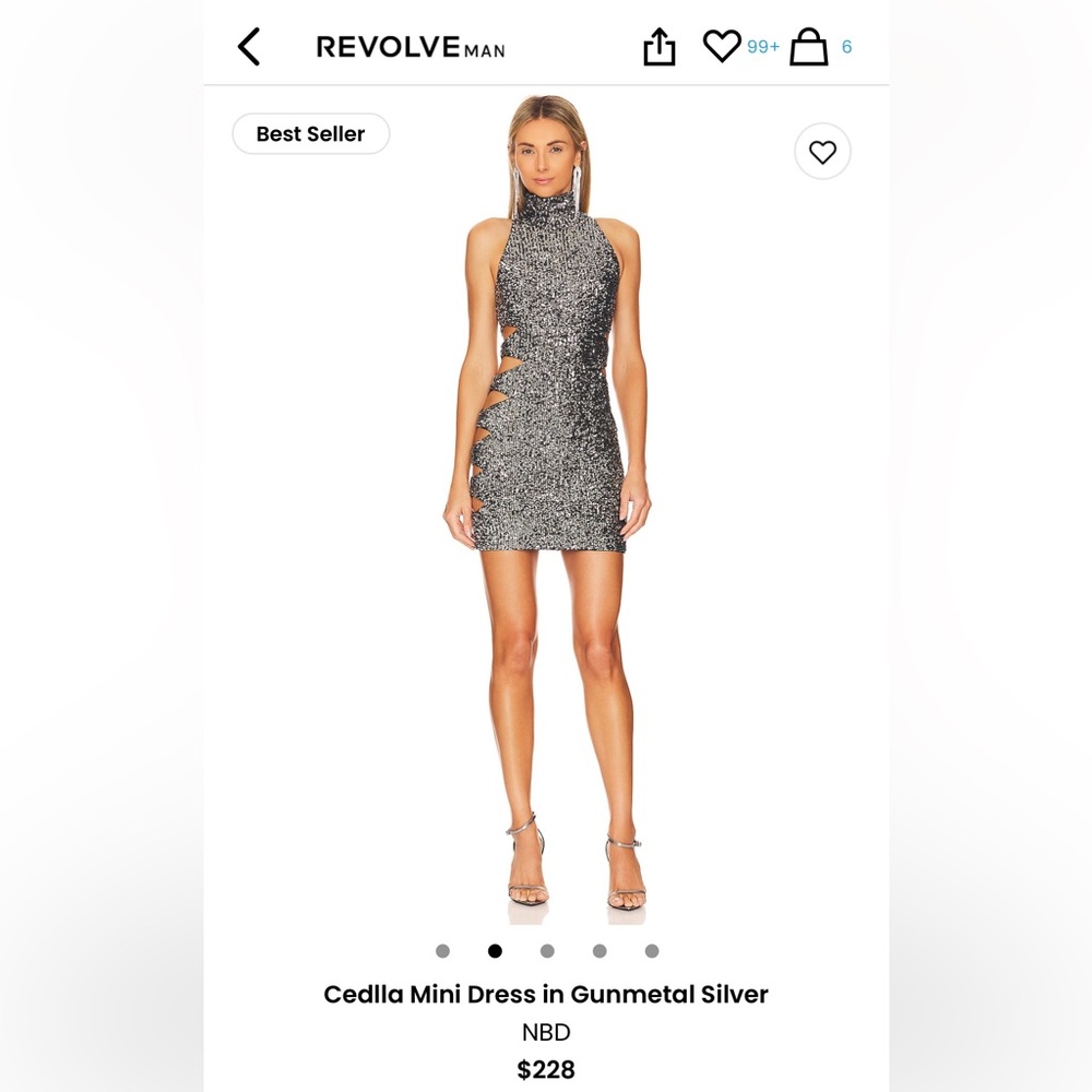 NBD Celia Dress, NWOT size XS